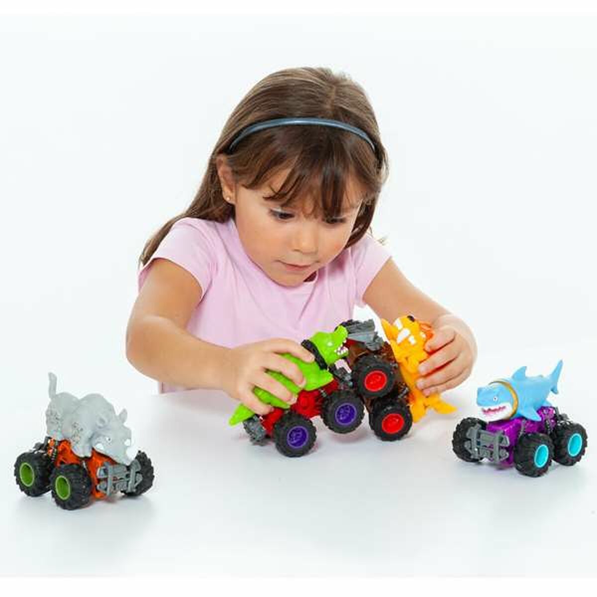 Auto mit Schwungrad-Antrieb Moltó Beast Wheels Bunt
